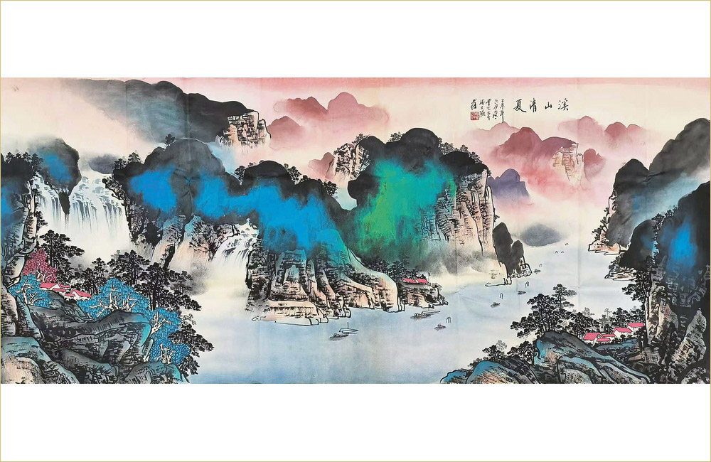 2025_02_0928 溪山清夏圖 現代 張大千 